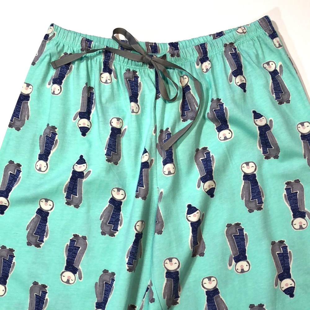 NWT HUE Long Sleeve Penguin Pajama Set - Picture 5 of 8
